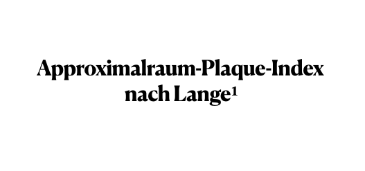 Approximalraum-Plaque-Index nach Lange